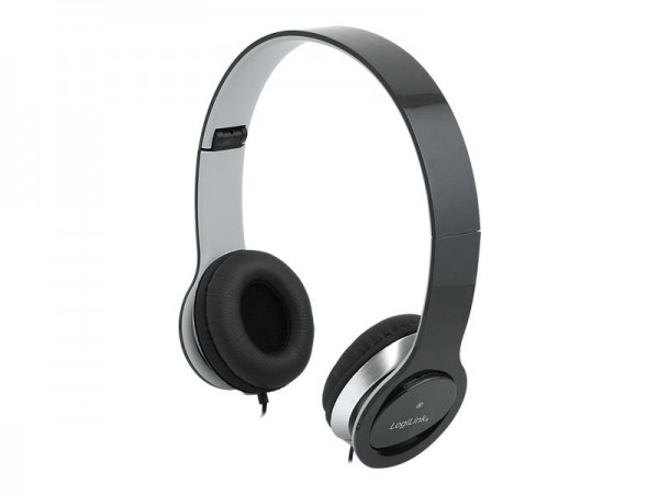 LogiLink Stereo hovedtelefoner sort til iPad 3 32GB