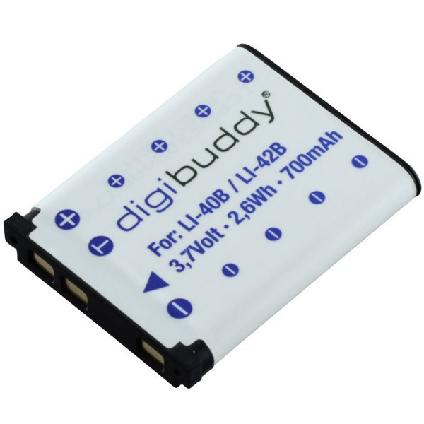 Original digibuddy Batteri til Olympus mju Tough 3000