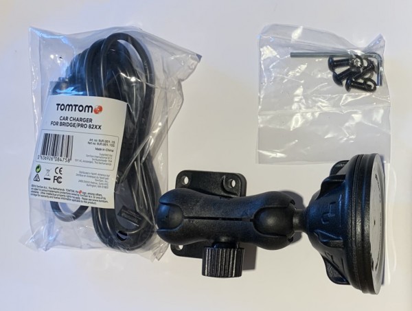 TomTom RAM forrudeophæng med billader f.  TomTom PRO 8270