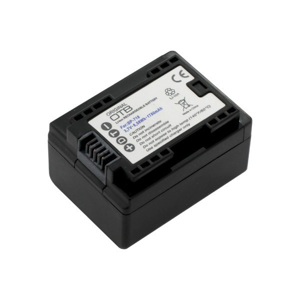 BP-718 Batteri til Canon Vixia HF M500