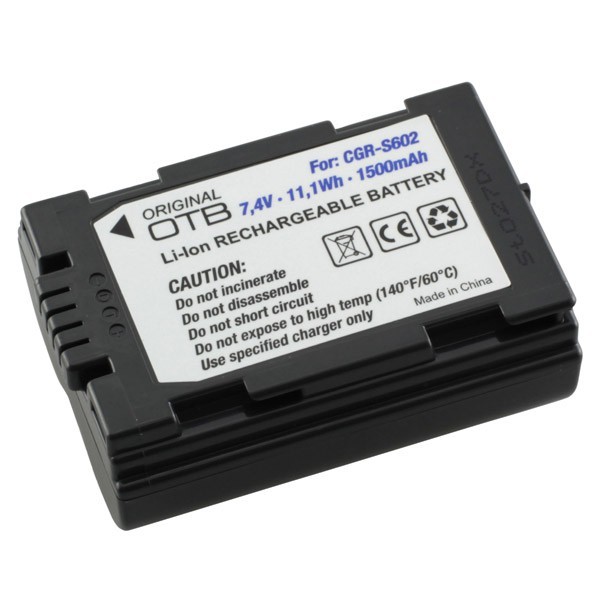 Batteri til Panasonic CGA-S006 