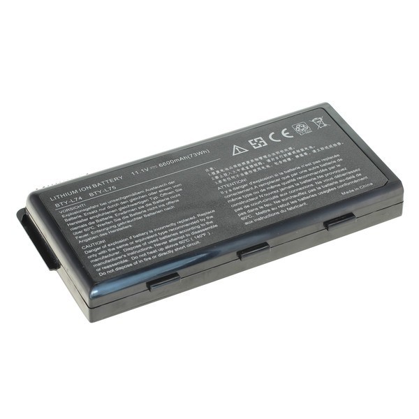 Batteri til MSI A5000 / A6000 / A6200 / CR600 / CR620 6600mAh